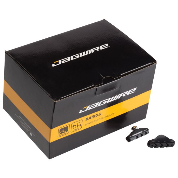 Afbeelding laden in galerijviewer, Jagwire basics road brake pad (100pcs (50 pairs)) - black
