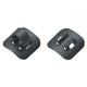 Jagwire alloy stick-on cable guide (50pcs) - black