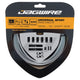 Jagwire universal sport brake kit - braided white
