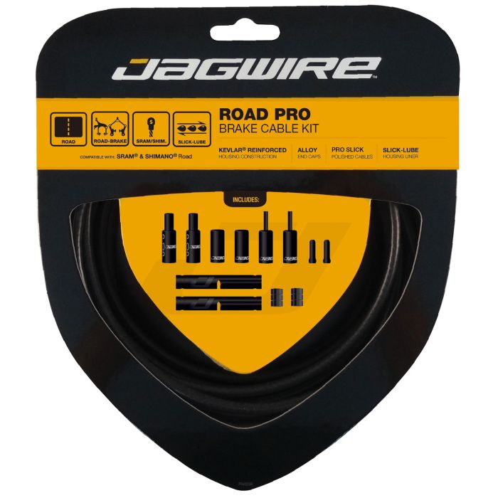 Afbeelding laden in galerijviewer, Jagwire road pro brake kit - stealth black
