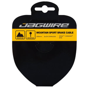 Jagwire mountain brake cable - sport slick stainless - 1.5x2000mm - sram shimano