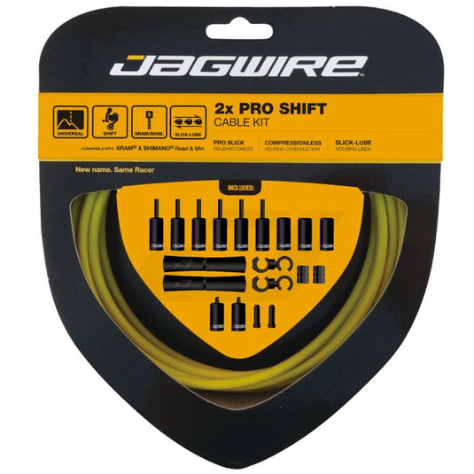 Jagwire 2x pro shift kit - yellow