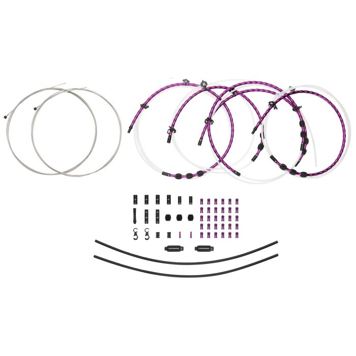 Afbeelding laden in galerijviewer, Jagwire 2x elite link shift kit - limited purple
