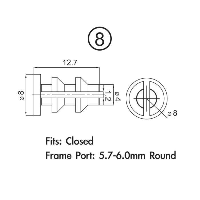 Afbeelding laden in galerijviewer, Jagwire frame plug pack - shimano di2 (10pcs)
