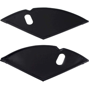 Jasbeschermer 26 inch lakdoek mat zwart