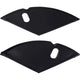 Jasbeschermer 26 inch lakdoek mat zwart