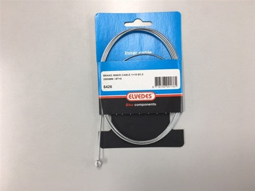 Afbeelding laden in galerijviewer, Elvedes kabel binnen 6426 1 nippel achterrem ton
