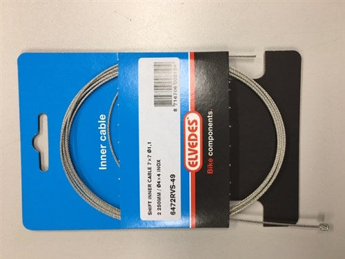 Afbeelding laden in galerijviewer, Elvedes cable systems bv versn. kabel rvs shimano 49-draads
