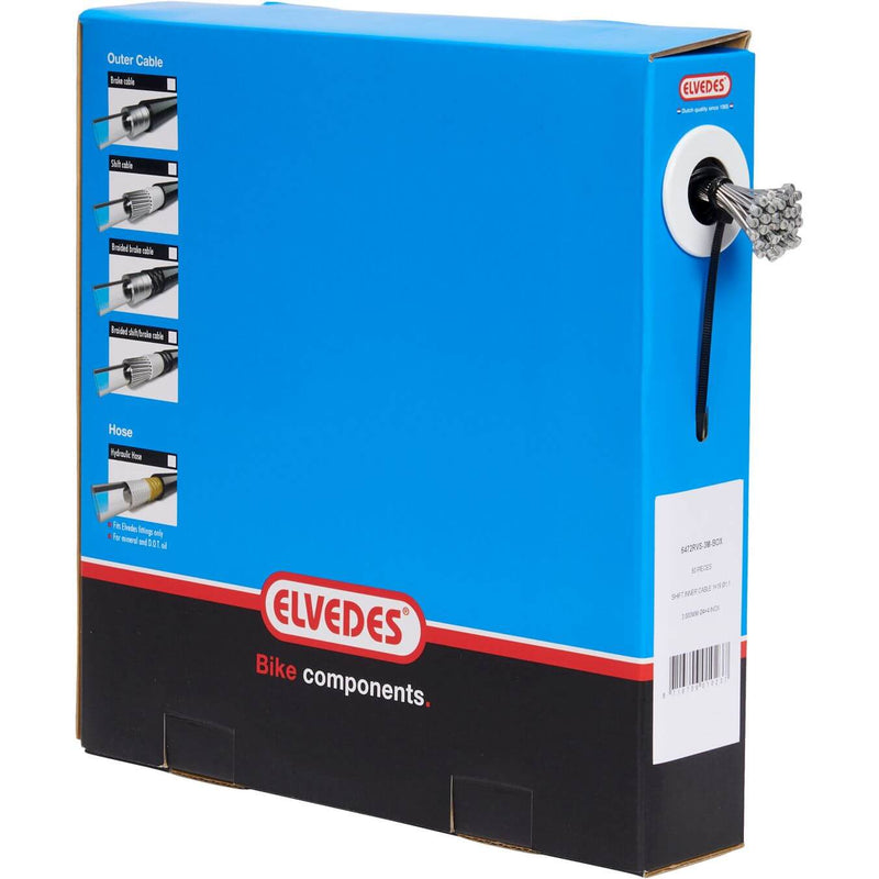 Afbeelding laden in galerijviewer, Elvedes schakel binnenkabel rvs 3m nippel 4x4 doos (50)
