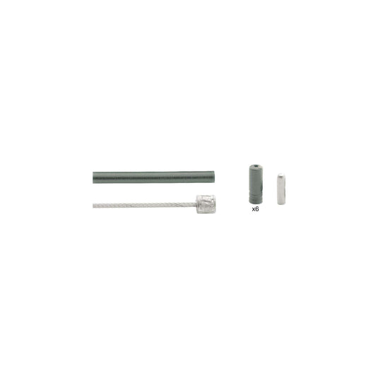 Versnellingskabelset 3-speed Elvedes Nexus 1700 2250 mm RVS - zilver (op kaart)