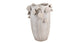Vase lotus stoneware white 27.5x25.5x35cm
