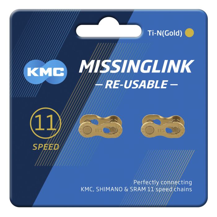 Afbeelding laden in galerijviewer, Kmc missinglink 12nr - ti-n - gold
