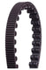 Gates CDX riem Carbon Drive 128 tanden zwart