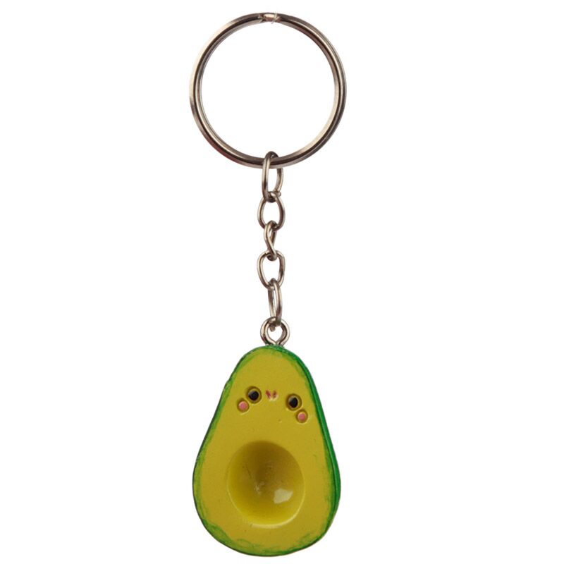 Afbeelding laden in galerijviewer, Kawaii avocado set 2 sleutelhangers
