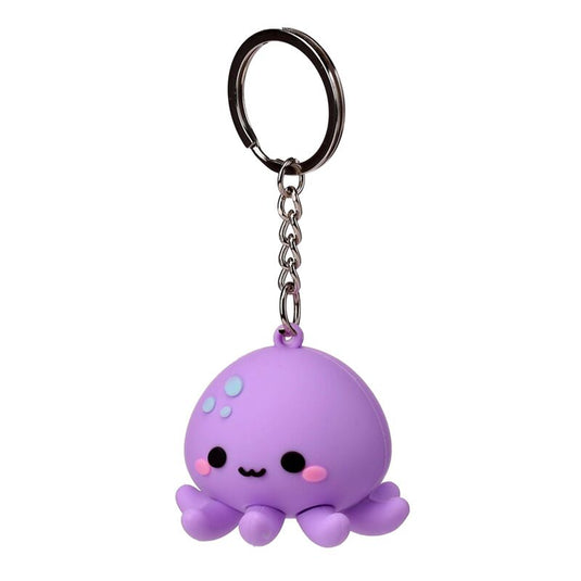 Wendy de octopus adoramals 3d pvc sleutelhanger
