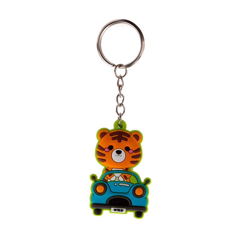Afbeelding laden in galerijviewer, Alfie de tijger adoramals pvc sleutelhanger
