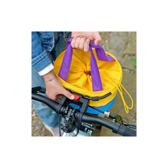 Klickfix stuurtas shopper kind lori 4l blauw