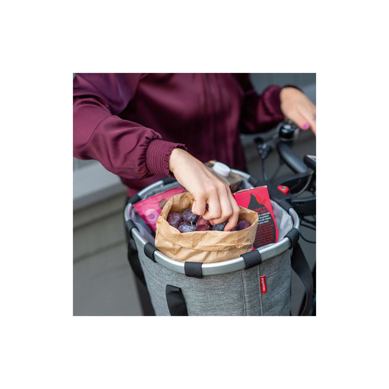 Afbeelding laden in galerijviewer, Reisenthel mand bikebasket shop.bag r k bikebasket twist sliver
