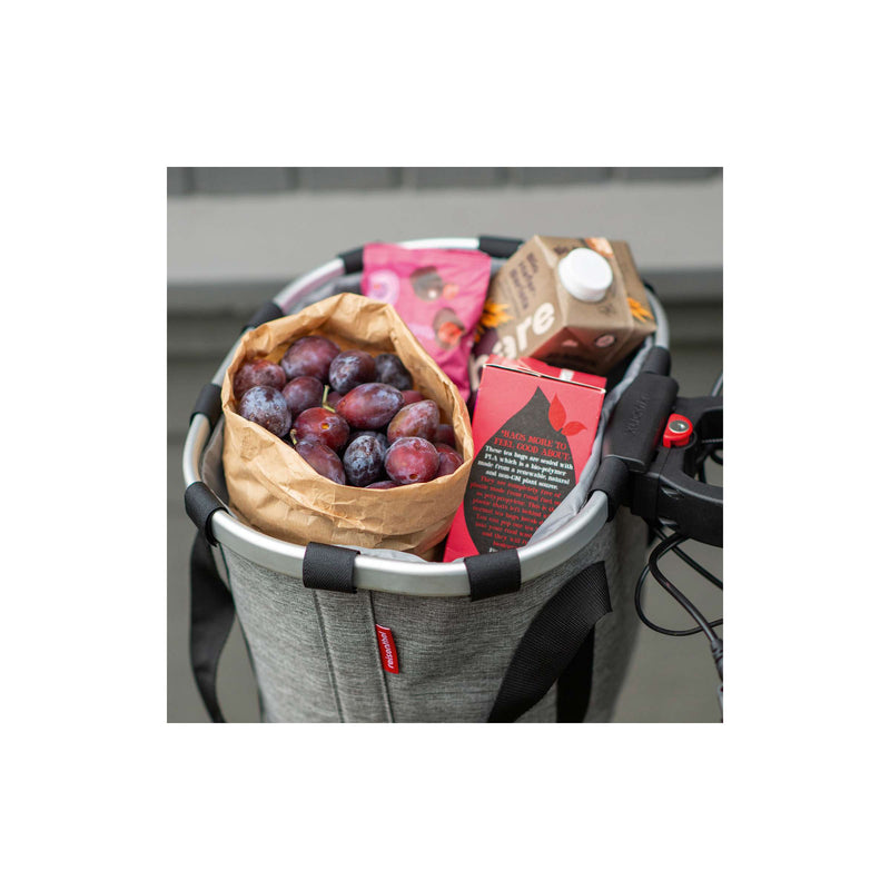 Afbeelding laden in galerijviewer, Reisenthel mand bikebasket shop.bag r k bikebasket twist sliver
