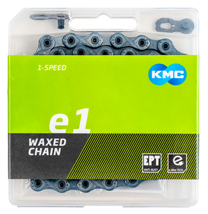 Kmc ketting e-bike singlespeed waxed 130 links e1 ept