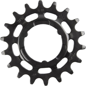 KMC tandwiel Shimano narrow 18T achter zwart