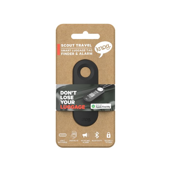 Afbeelding laden in galerijviewer, Knog scout travel - apple - pitch black
