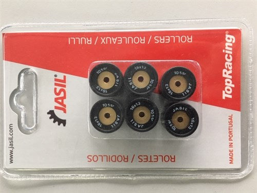 Top racing koppeling-rolletjes 16x13 6,5gr.