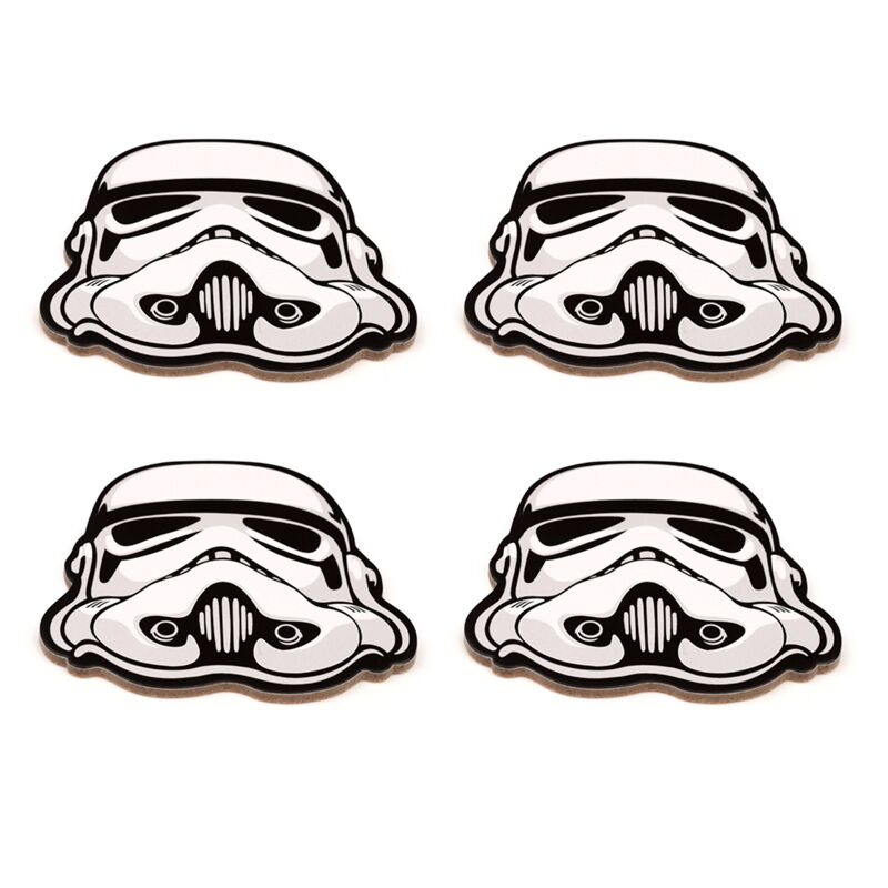 Afbeelding laden in galerijviewer, The original stormtrooper set 4 onderzetters
