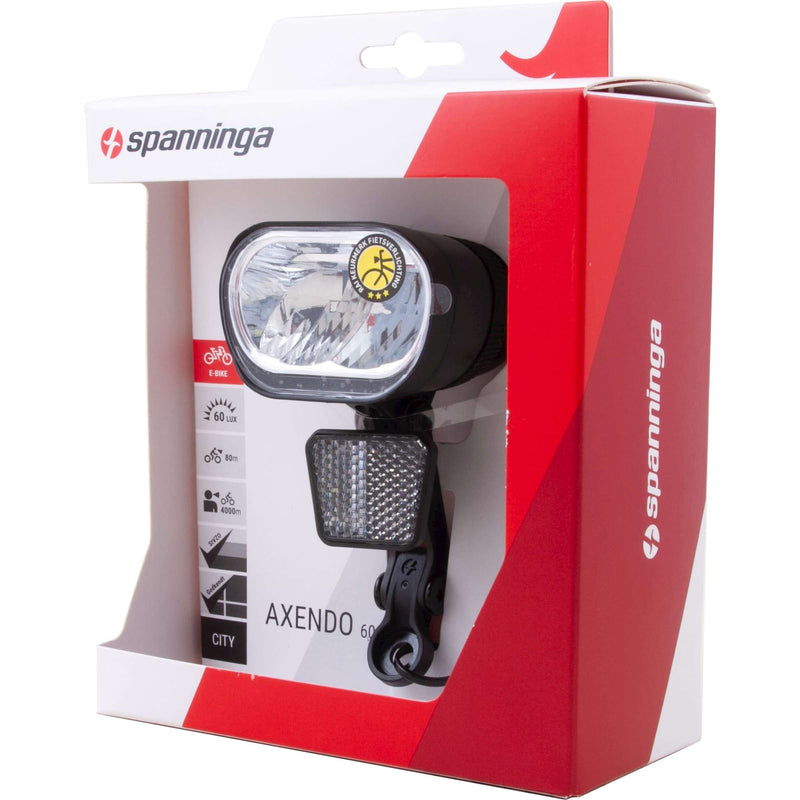 Afbeelding laden in galerijviewer, Spanninga koplamp Axendo 60 XE 6-36v E-bike
