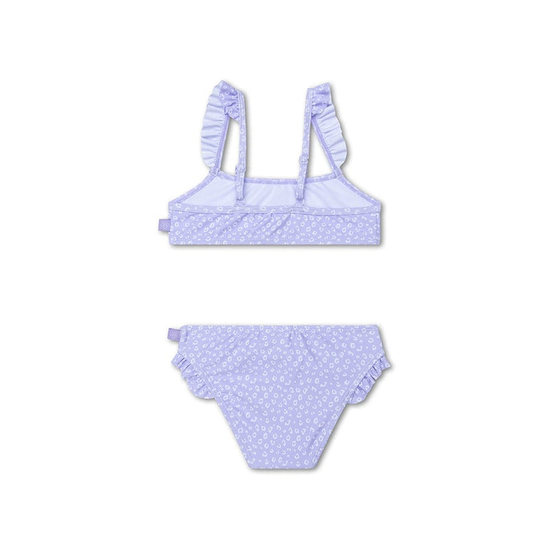 Afbeelding laden in galerijviewer, Leopard | lila meisjes uv bikini
