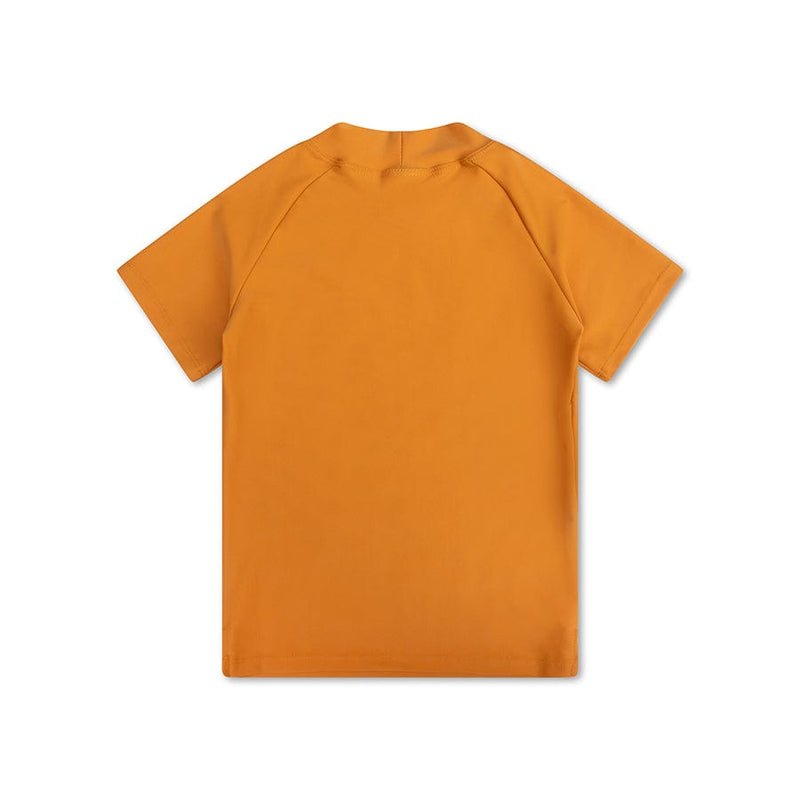 Afbeelding laden in galerijviewer, Seastar | oranje uv zwemshirt met korte mouwen
