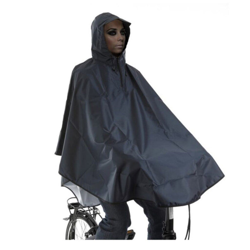 Afbeelding laden in galerijviewer, Regenponcho Mirage polyester - zwart

