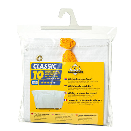 Vk international fietshoes classic bike cover vk intern. classic white