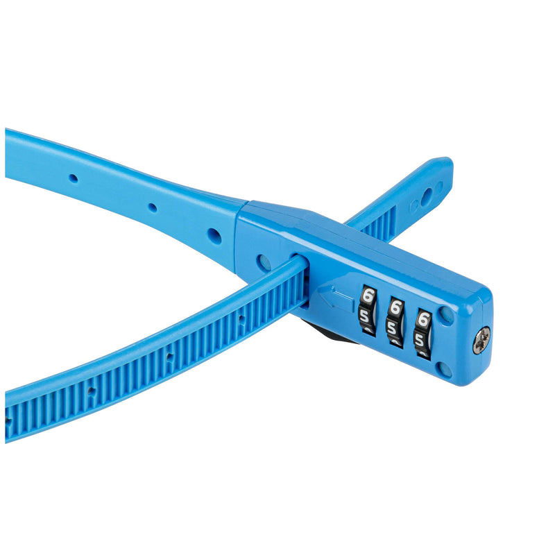 Afbeelding laden in galerijviewer, Kryptonite kabelslot code click lock combo blauw
