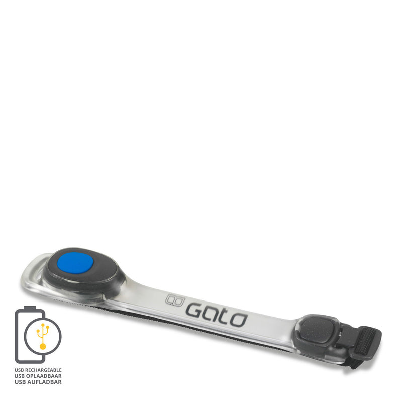 Afbeelding laden in galerijviewer, Gato Neon led arm light usb blue one size
