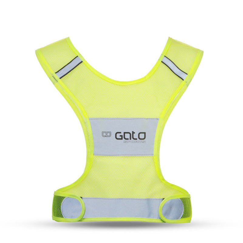 Afbeelding laden in galerijviewer, Gato X vest reflective neongeel maat S
