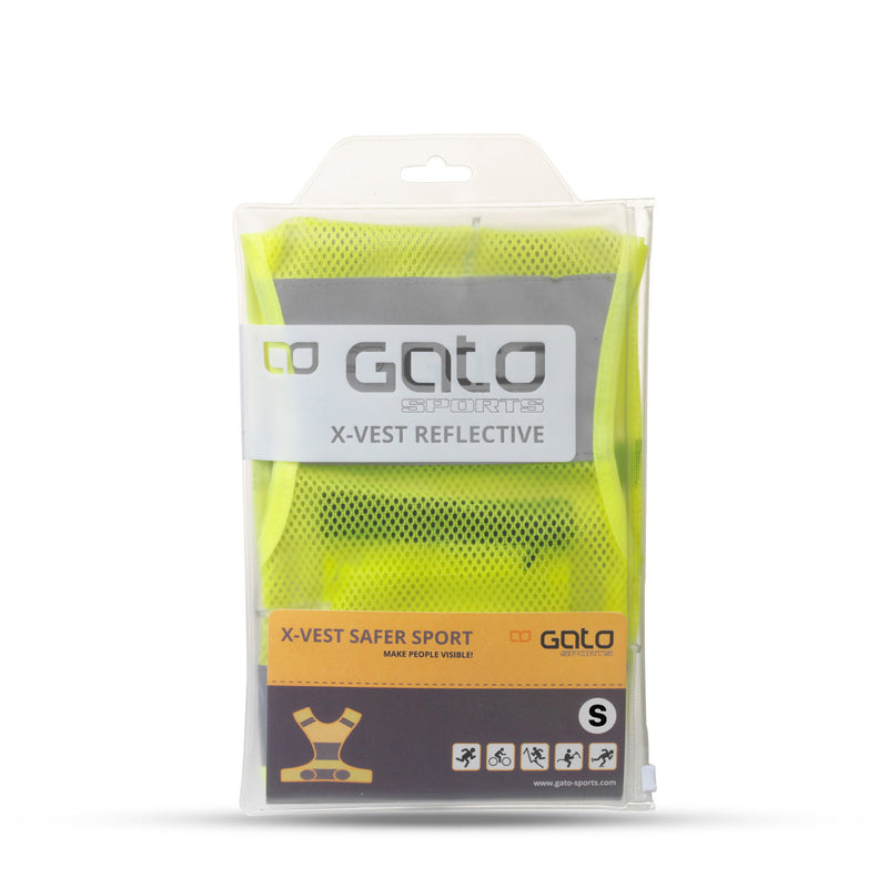 Afbeelding laden in galerijviewer, Gato X vest reflective neongeel maat S
