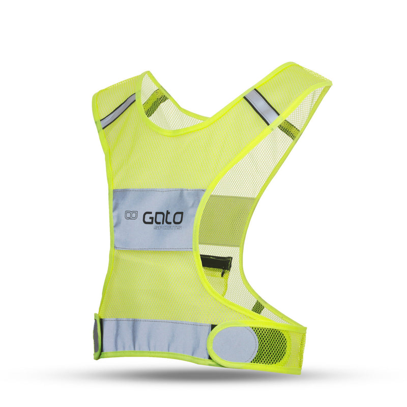 Afbeelding laden in galerijviewer, Gato X vest reflective neon yellow large
