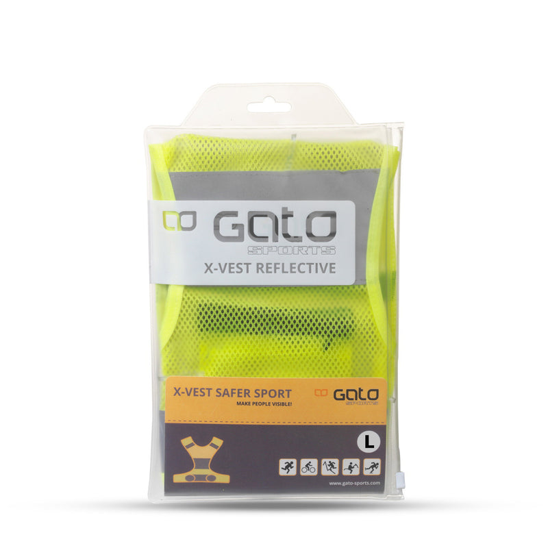 Afbeelding laden in galerijviewer, Gato X vest reflective neon yellow large
