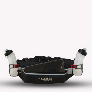 Gato 2 flask belt hydration black one size