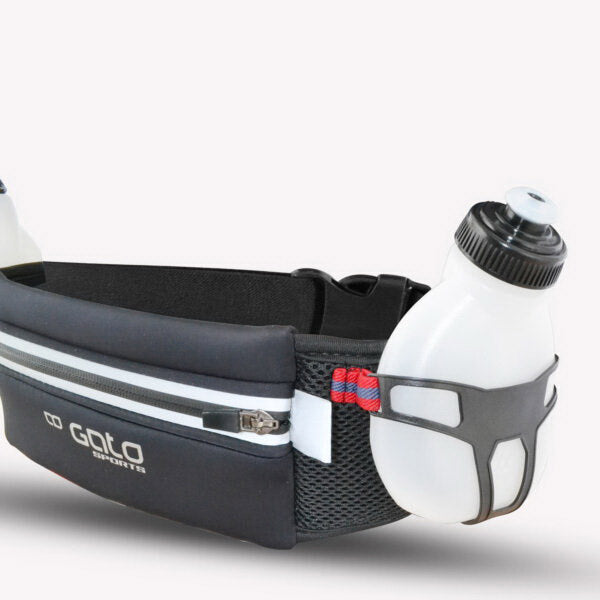 Afbeelding laden in galerijviewer, Gato 2 flask belt hydration black one size
