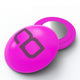 Gato magneet voor racenummers roze (4st)