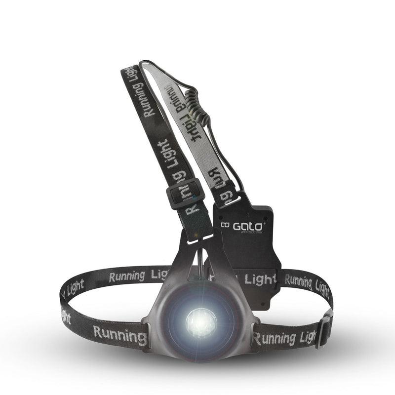 Afbeelding laden in galerijviewer, Gato high-viz chest light usb black one size
