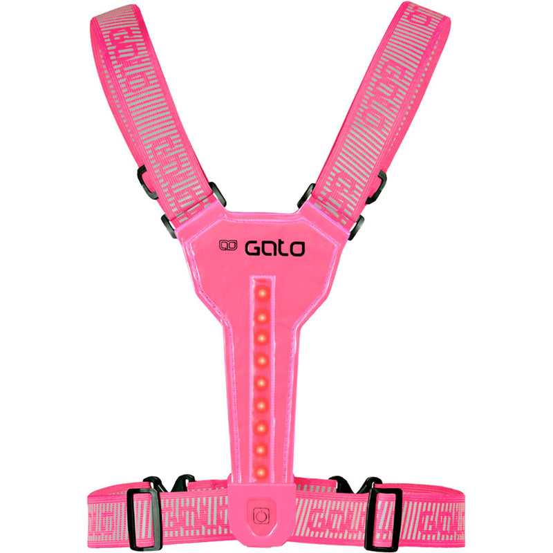 Afbeelding laden in galerijviewer, Outwet gato vest ultra led usb one size roze

