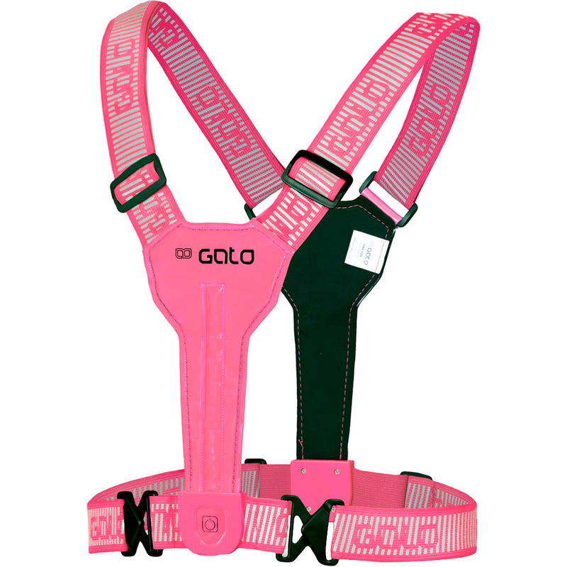 Afbeelding laden in galerijviewer, Outwet gato vest ultra led usb one size roze
