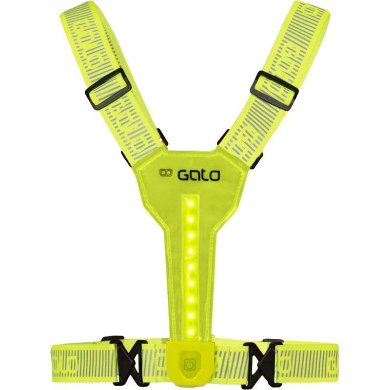 Afbeelding laden in galerijviewer, Outwet gato vest ultra led usb one size neon geel
