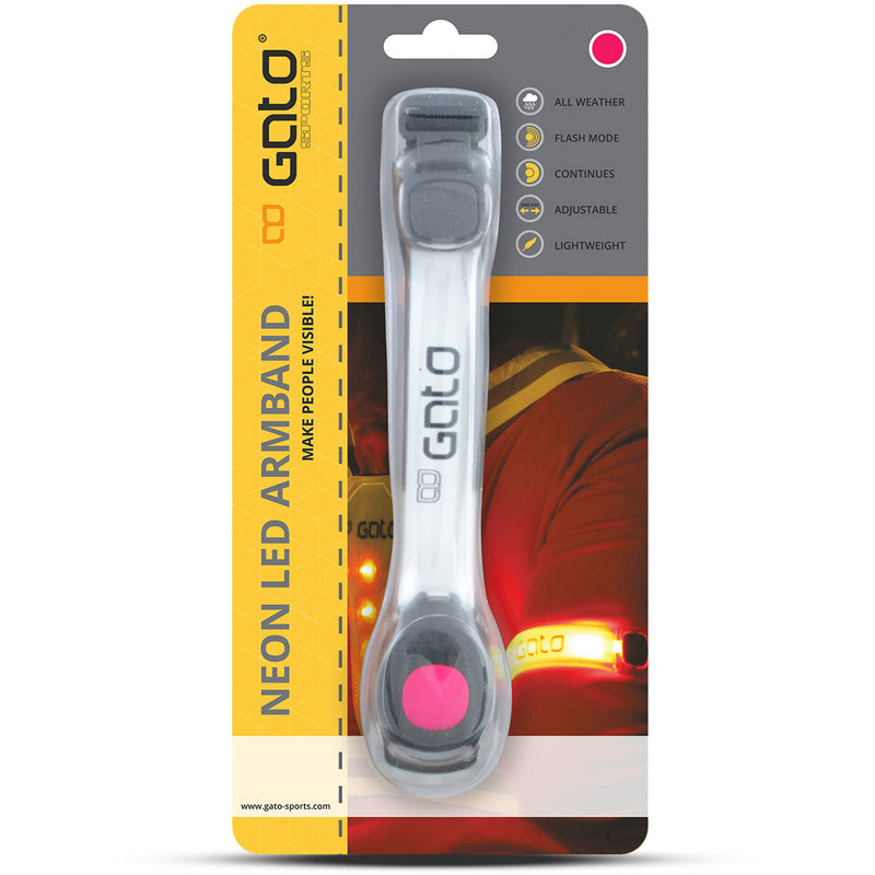 Afbeelding laden in galerijviewer, Outwet gato armband led usb one size neon roze

