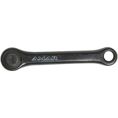 Pieper crankstel left crank 4-edge 125mm steel b