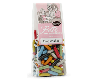Kindly's dropstaafjes (7x 200gr)