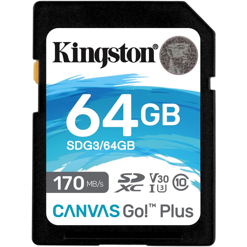 Afbeelding laden in galerijviewer, Kingston Canvas Go! Plus SDXC 64 GB
